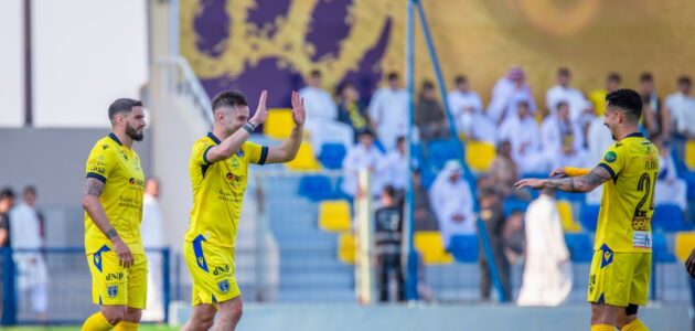 التعاون يجتاز الوحدة ويتأهل الي ربع نهائى كاس الملك